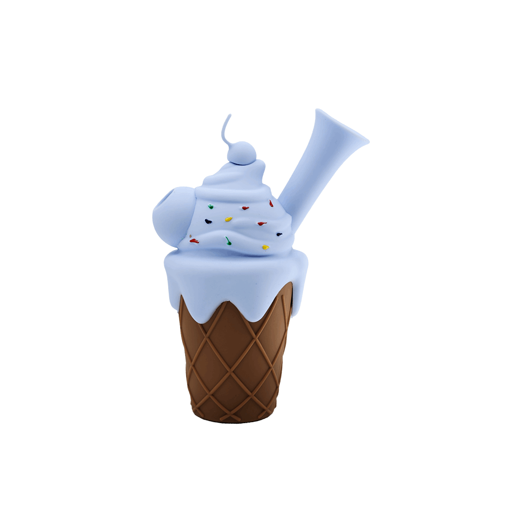 6" Ice Cream Silicone Dab Rig