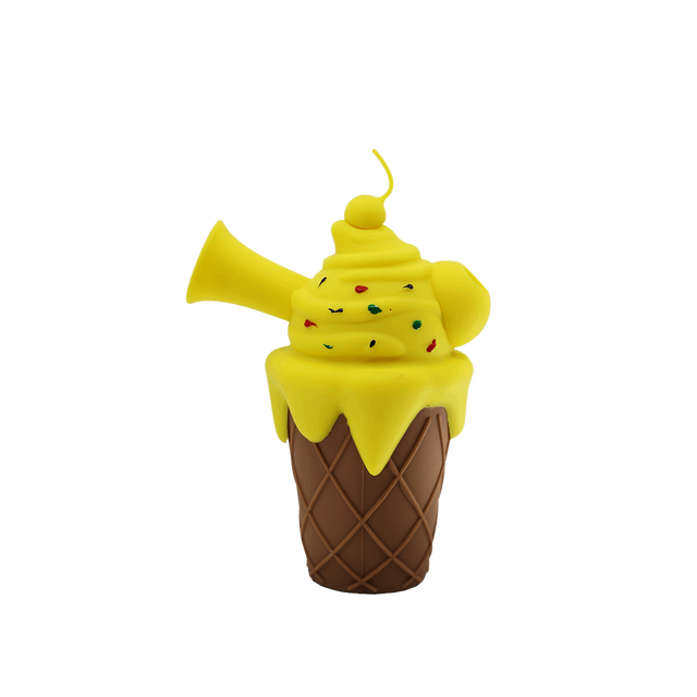 6" Ice Cream Silicone Dab Rig