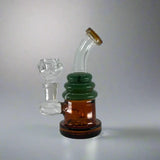 6 Inch Mini Dab Rig | Unique Addition Ice Cream Design - SmokeMEGA