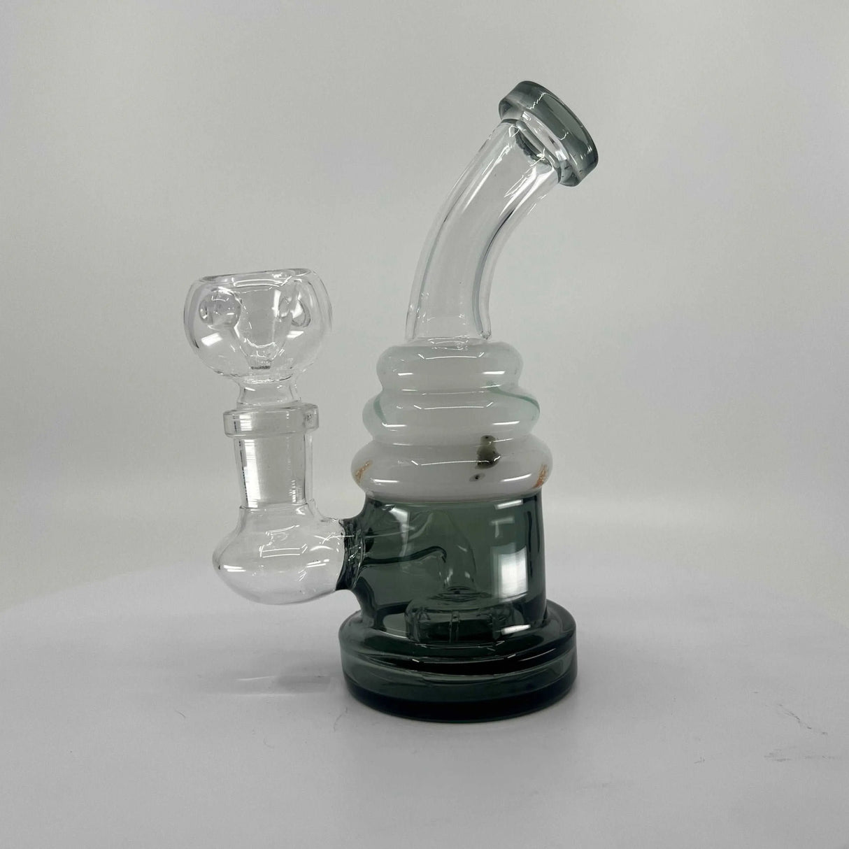 6 Inch Mini Dab Rig | Unique Addition Ice Cream Design