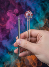 6 Inches Glass Oil Burner Dab spoon pipe