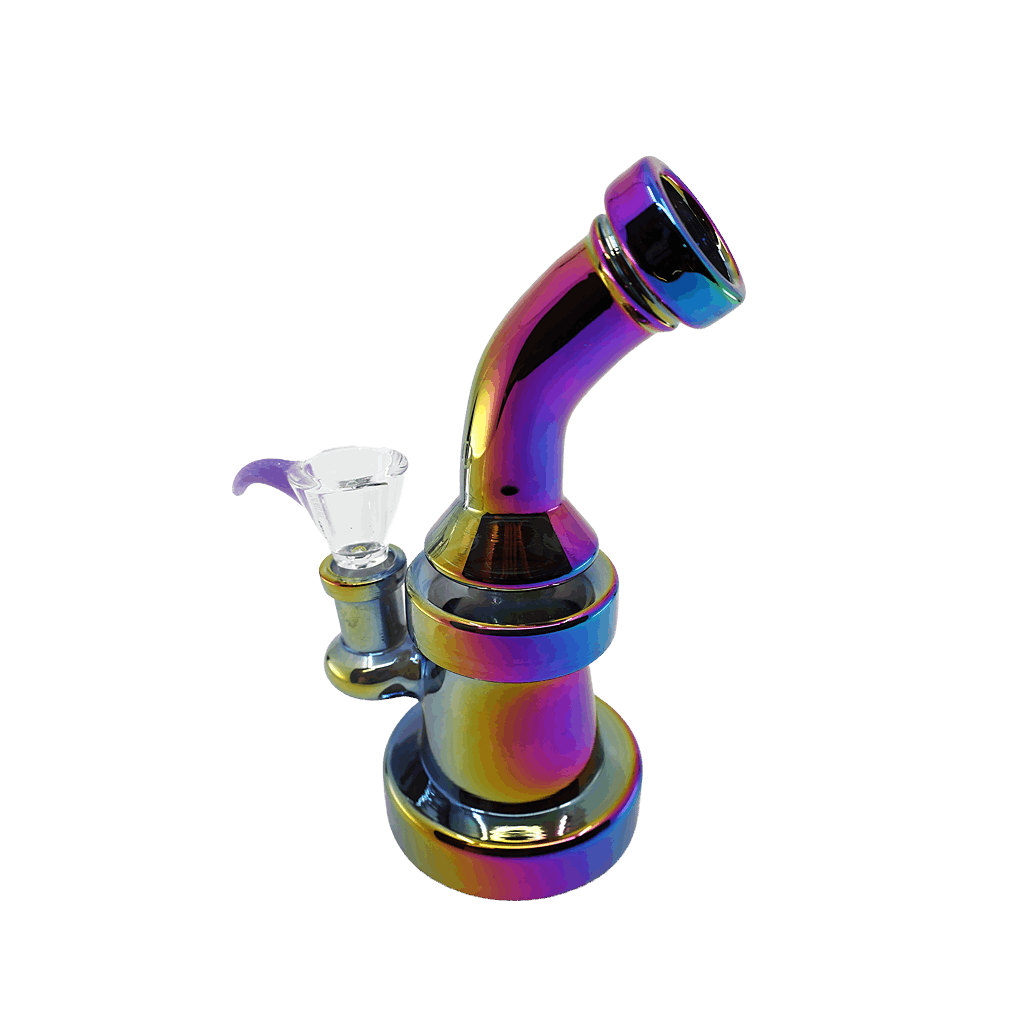 6 Inches Metal Color Dab Rig
