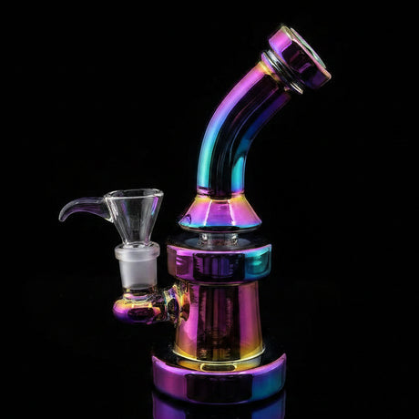 6 Inches Metal Color Dab Rig - SmokeMEGA