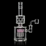 9 Inch Multi Cylinder Showerhead Dab Rig | SmokeMEGA