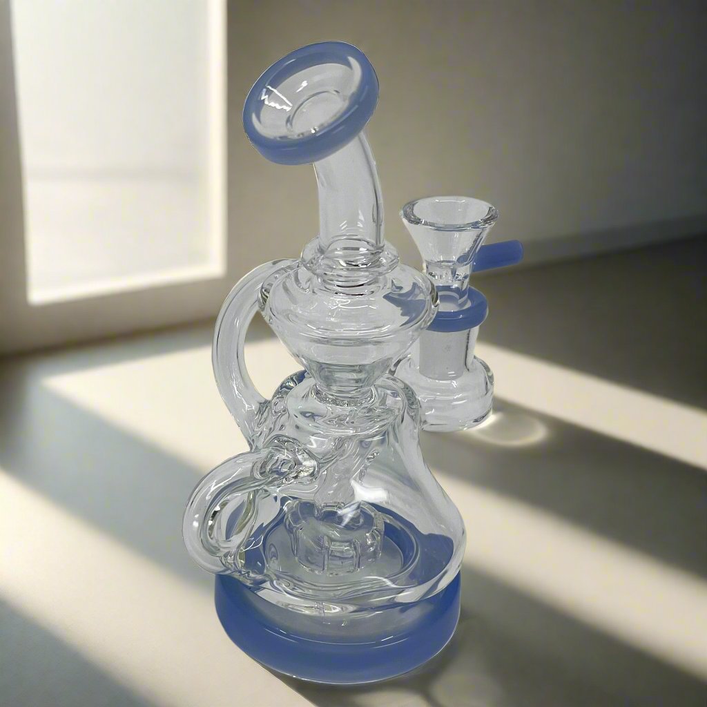 Design snake DAB RIG with unique snake motif, compact and stylish.