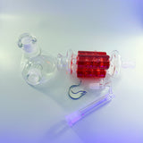 Glycerin Bong | Triple Coils Freezable 11 Inch Bong