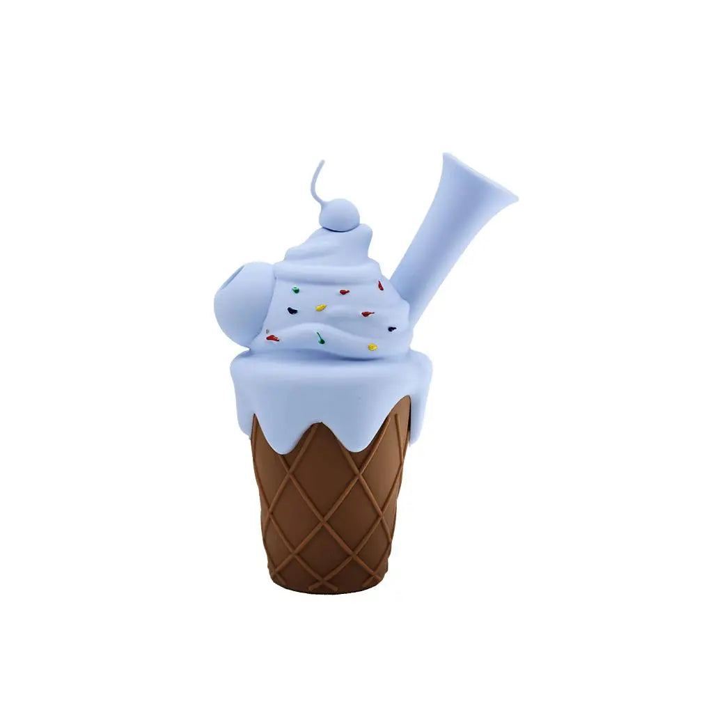 6" Ice Cream Silicone Dab Rig