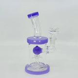 6" Slime Color Tree Perc Dab Rig