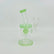 6" Slime Color Tree Perc Dab Rig
