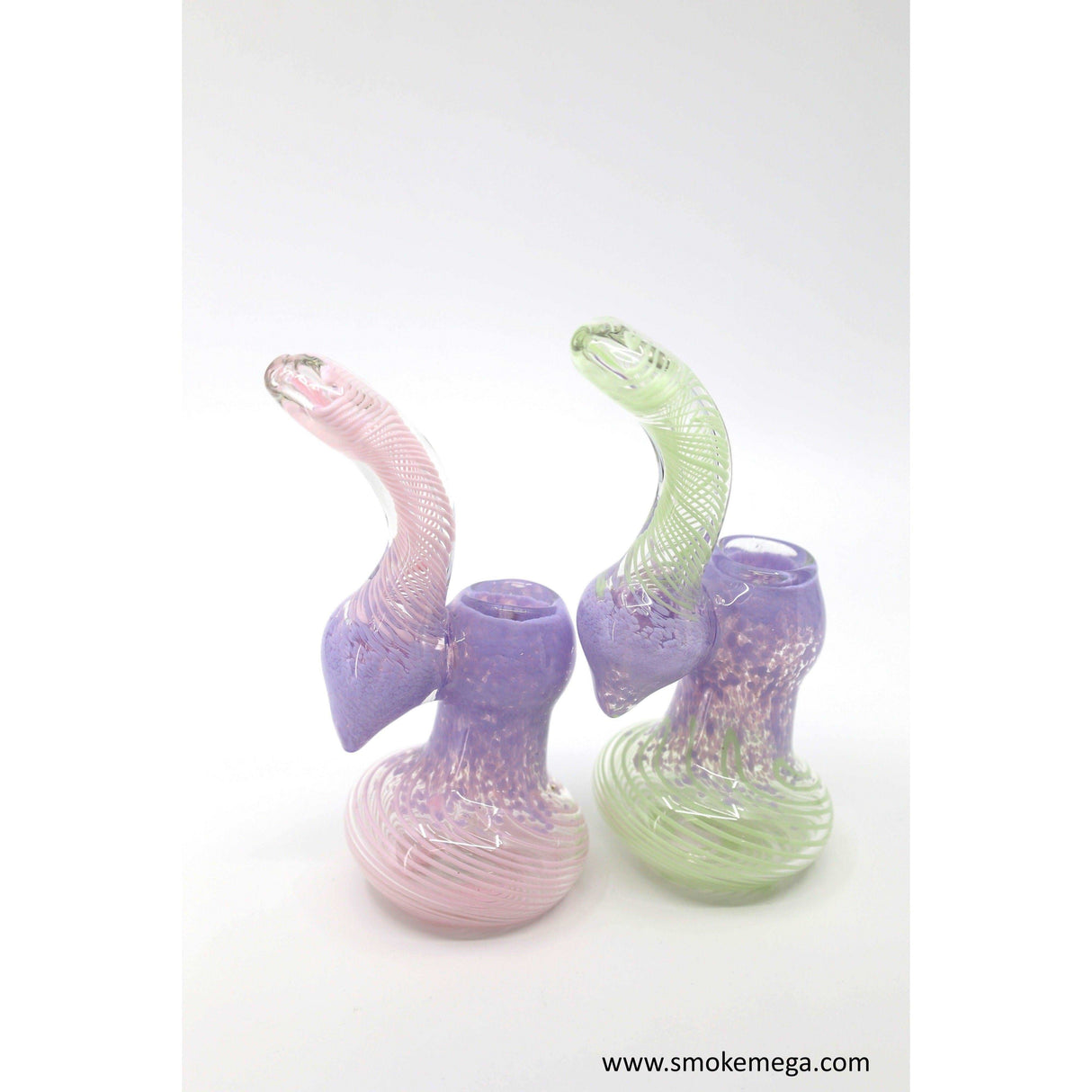 7-Inch Color Art Frit Bubbler - SmokeMEGA