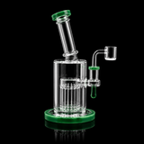 8” Matrix Perc Glass Dab Rig