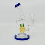 7" Pineapple Dab Rig with Shower Head Insert