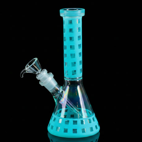 8 inch Glow In The Dark Bicker Bong - SmokeMEGA