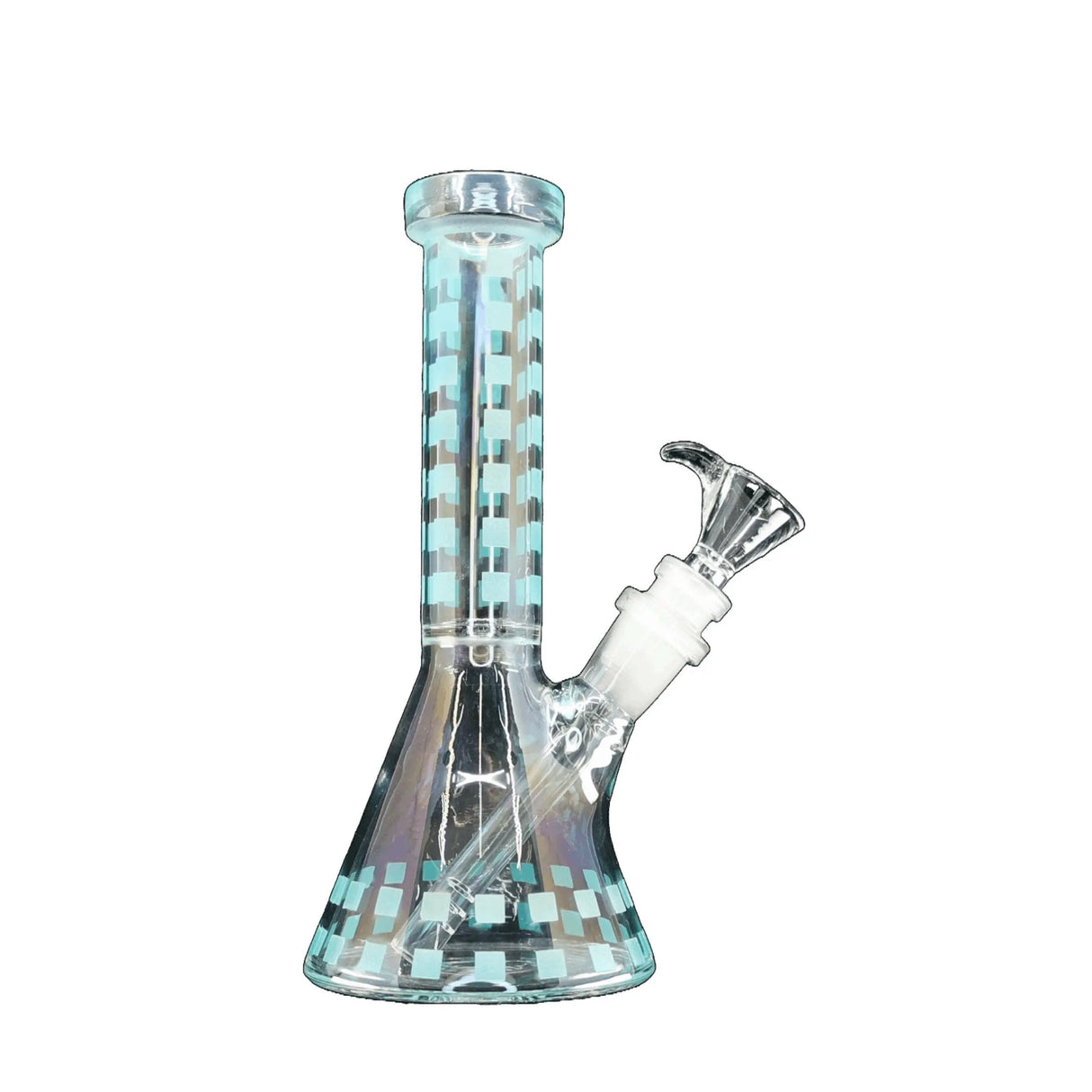 8 inch Glow In The Dark Bicker  Bong