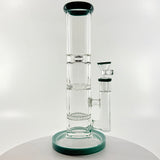 10-Inch Honeycomb Straight Water Bong