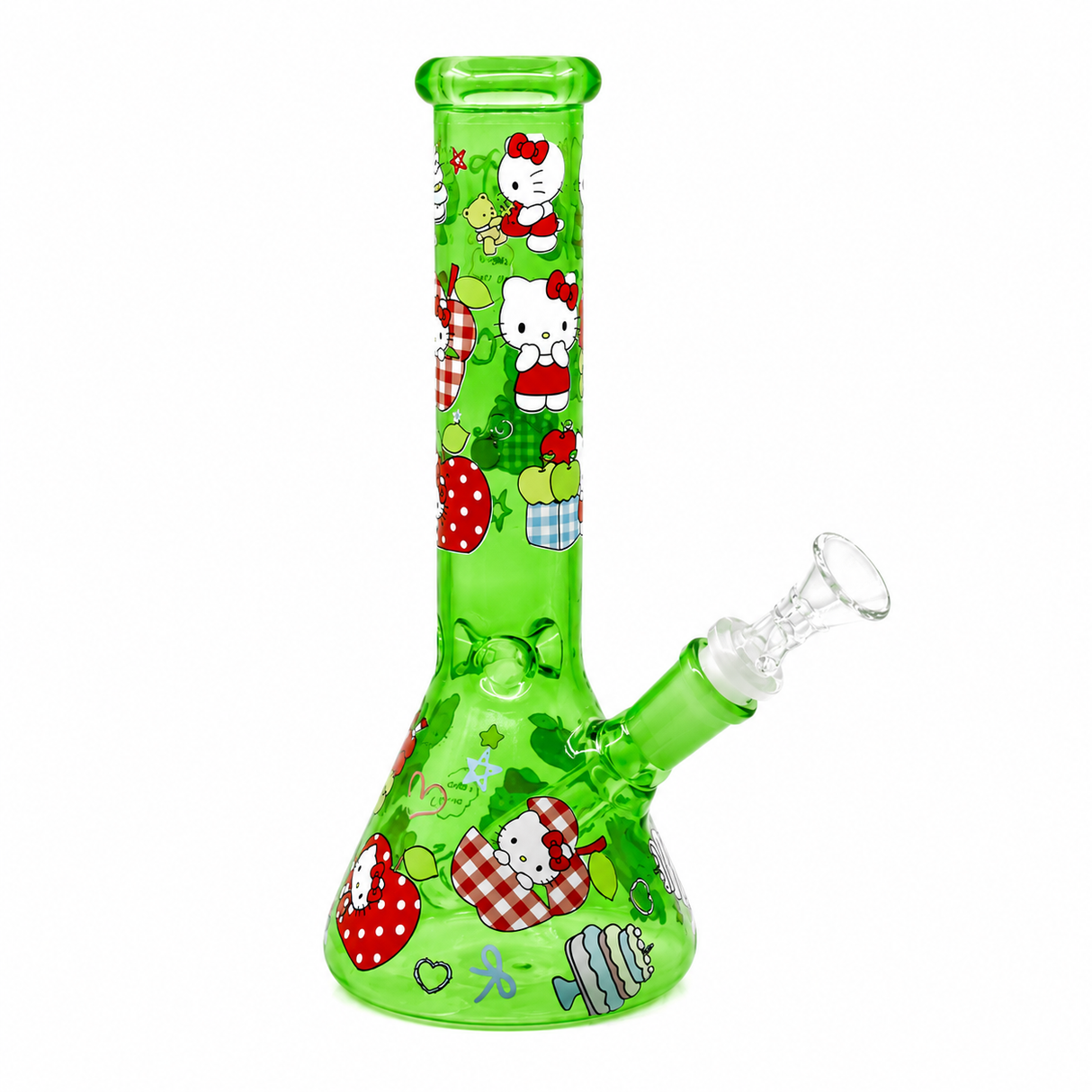 10 INCH O KITTY BEAKER BONG