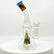 8" Rainbow Twist Shower Head Dab Rig - SmokeMEGA