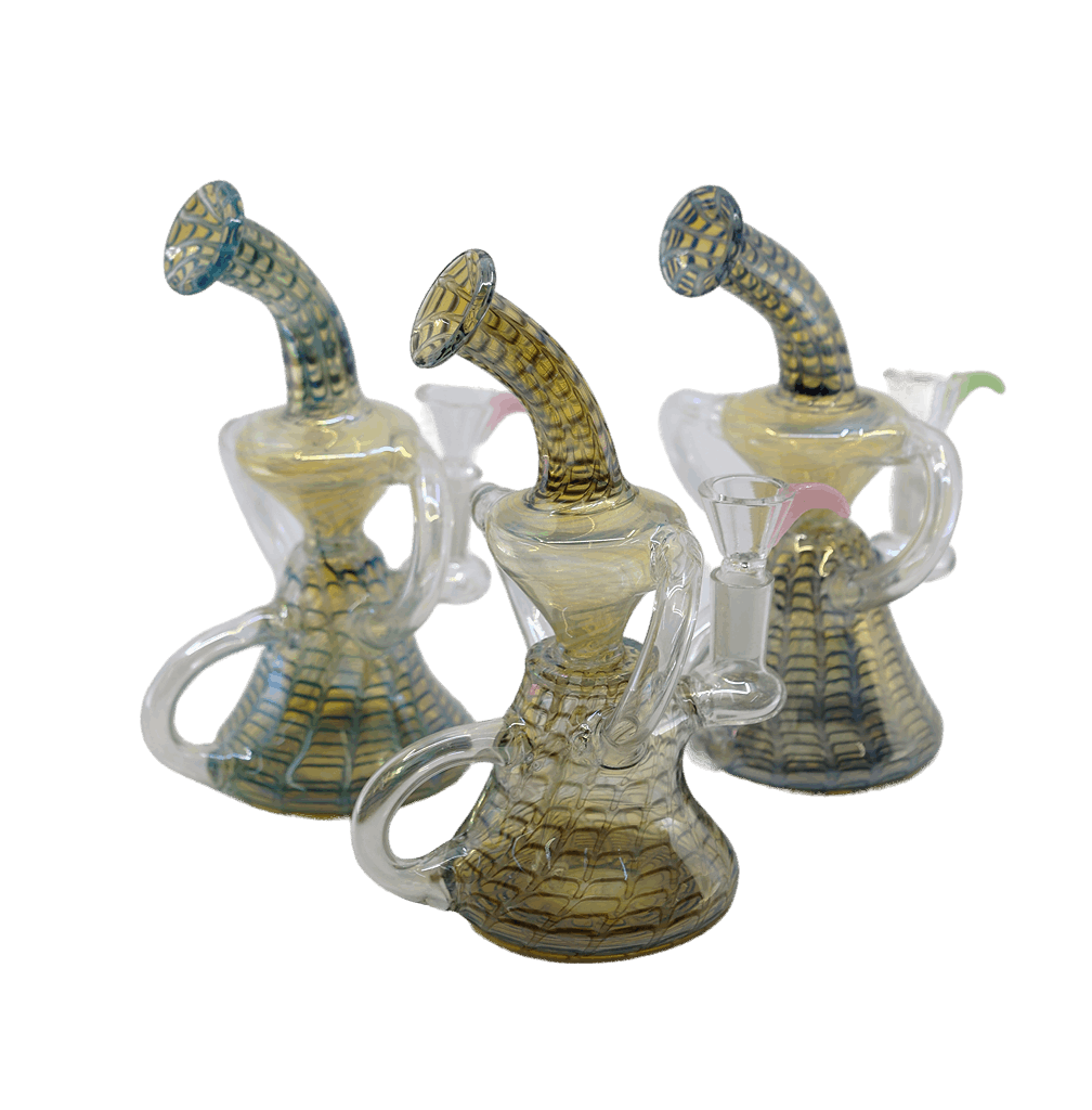 Dab Rigs |  8 Inch Color Art Recycle