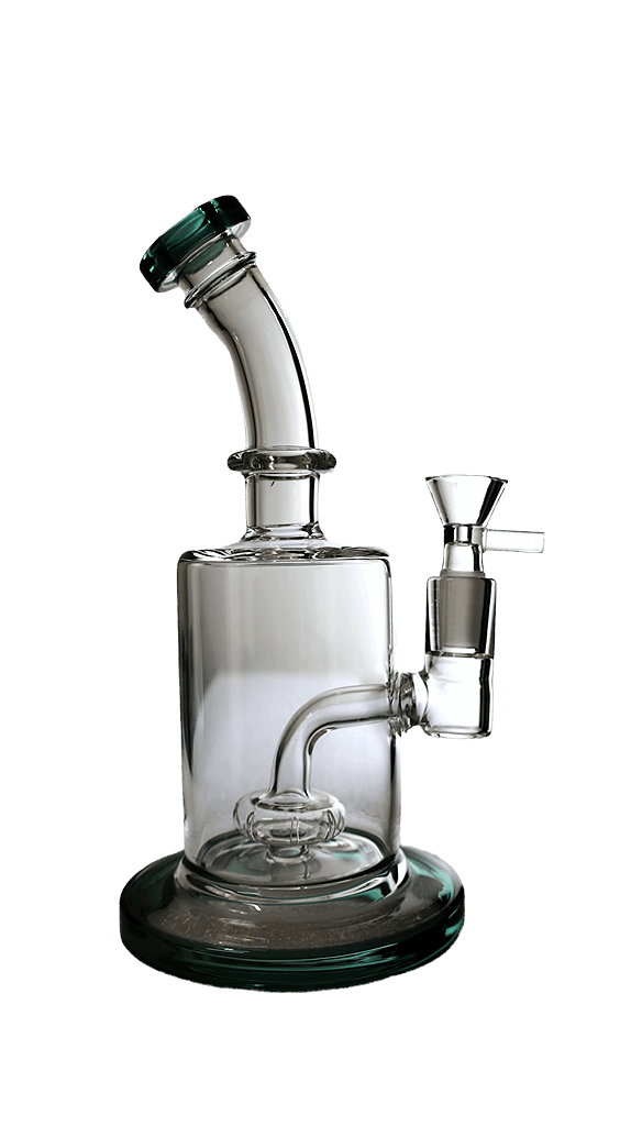 8 Inch Showerhead Bent Neck Percolator Dab Rig