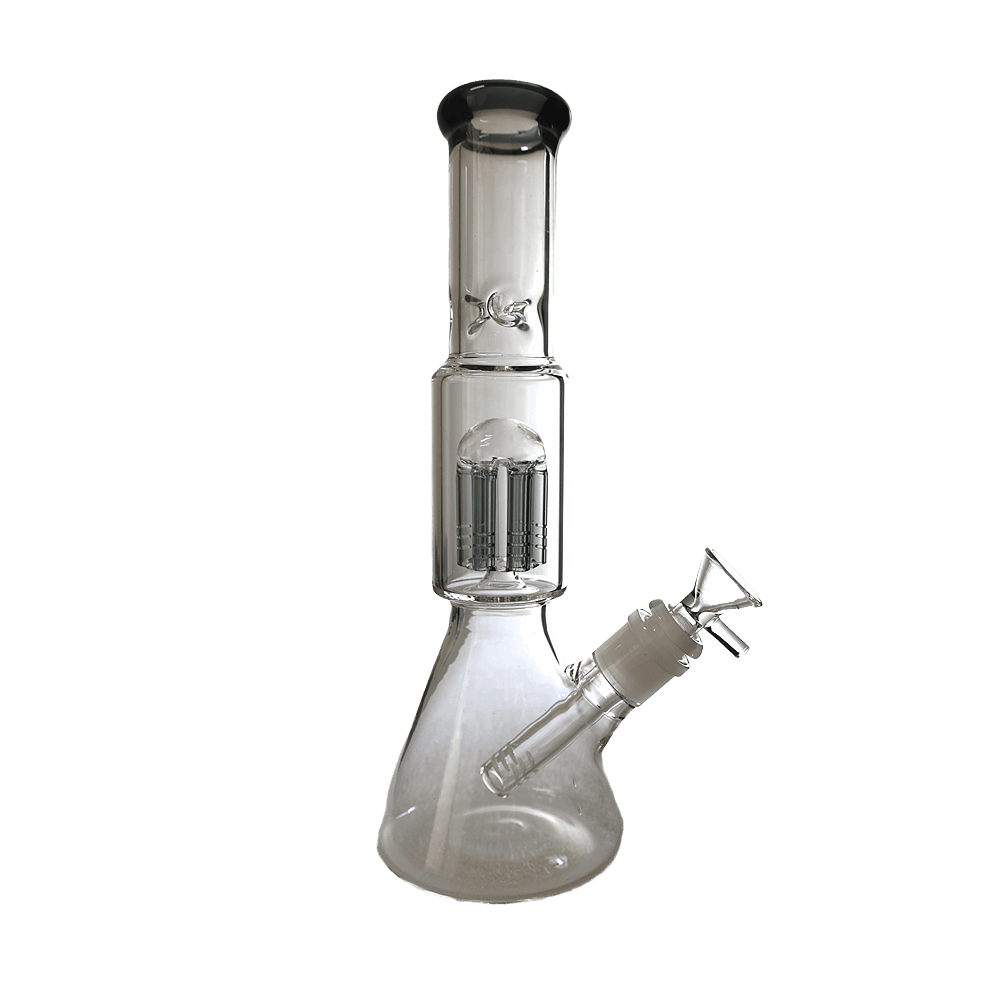 BONG | 10 Arm Perc Beaker Water Pipe Bong 12"