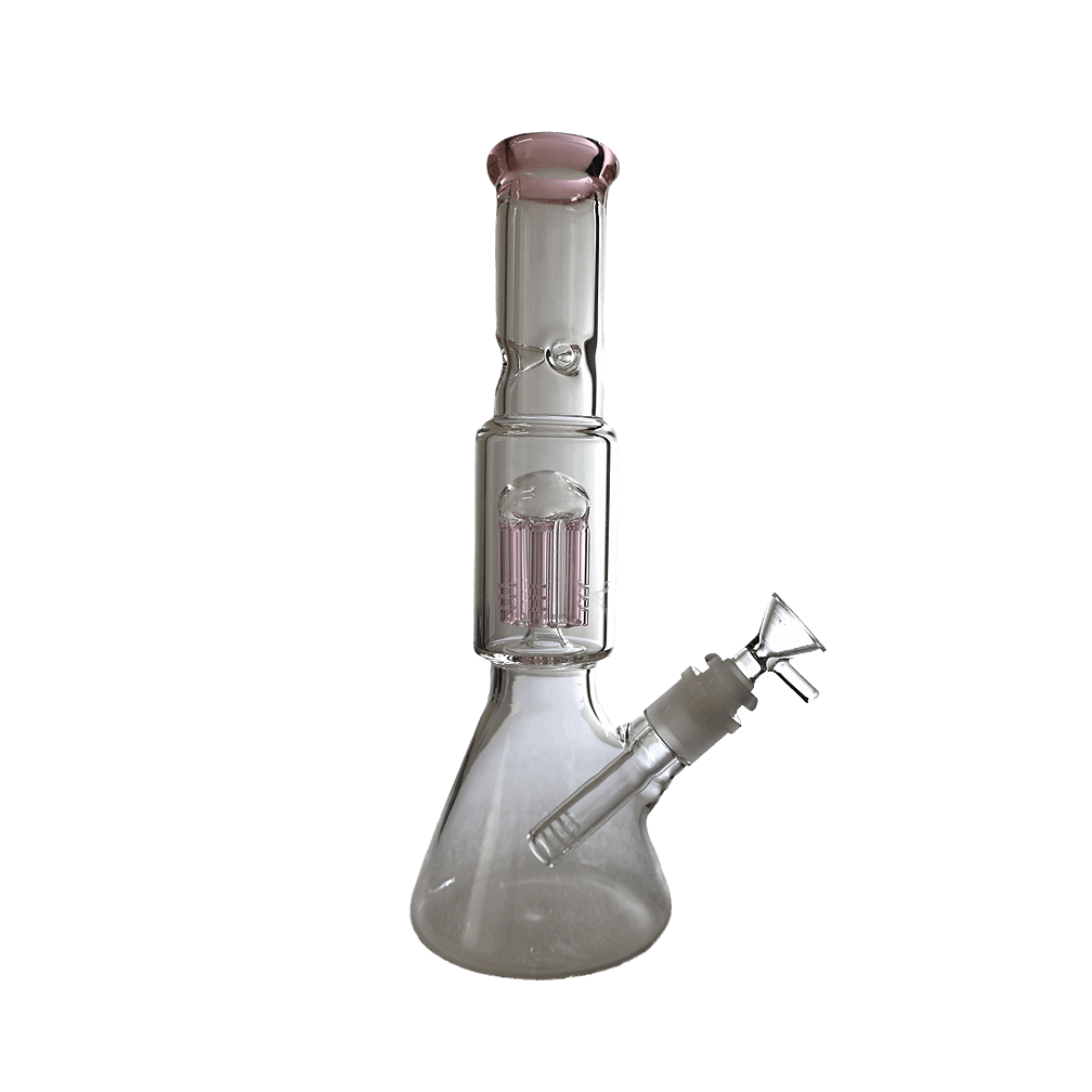 BONG | 10 Arm Perc Beaker Water Pipe Bong 12"