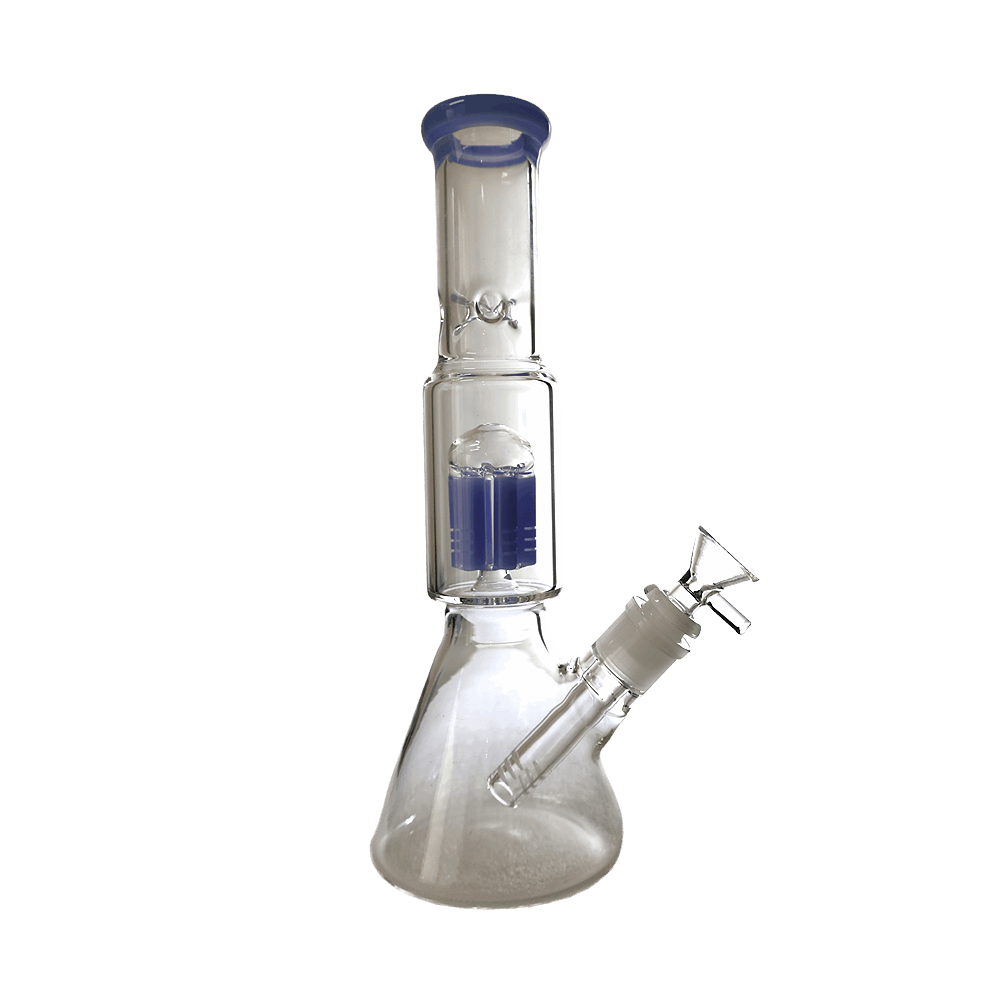 BONG | 10 Arm Perc Beaker Water Pipe Bong 12"