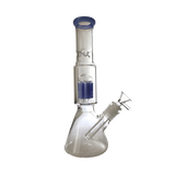 BONG | 10 Arm Perc Beaker Water Pipe Bong 12"