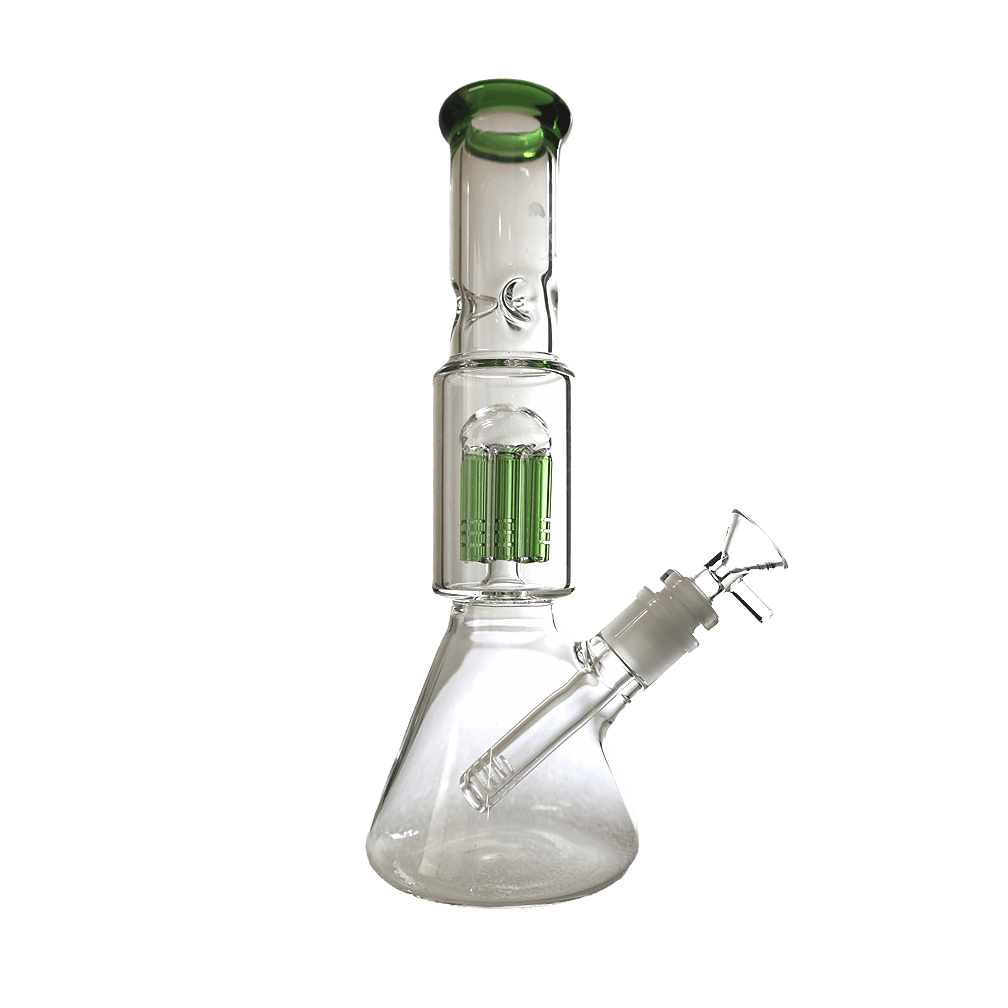 BONG | 10 Arm Perc Beaker Water Pipe Bong 12"