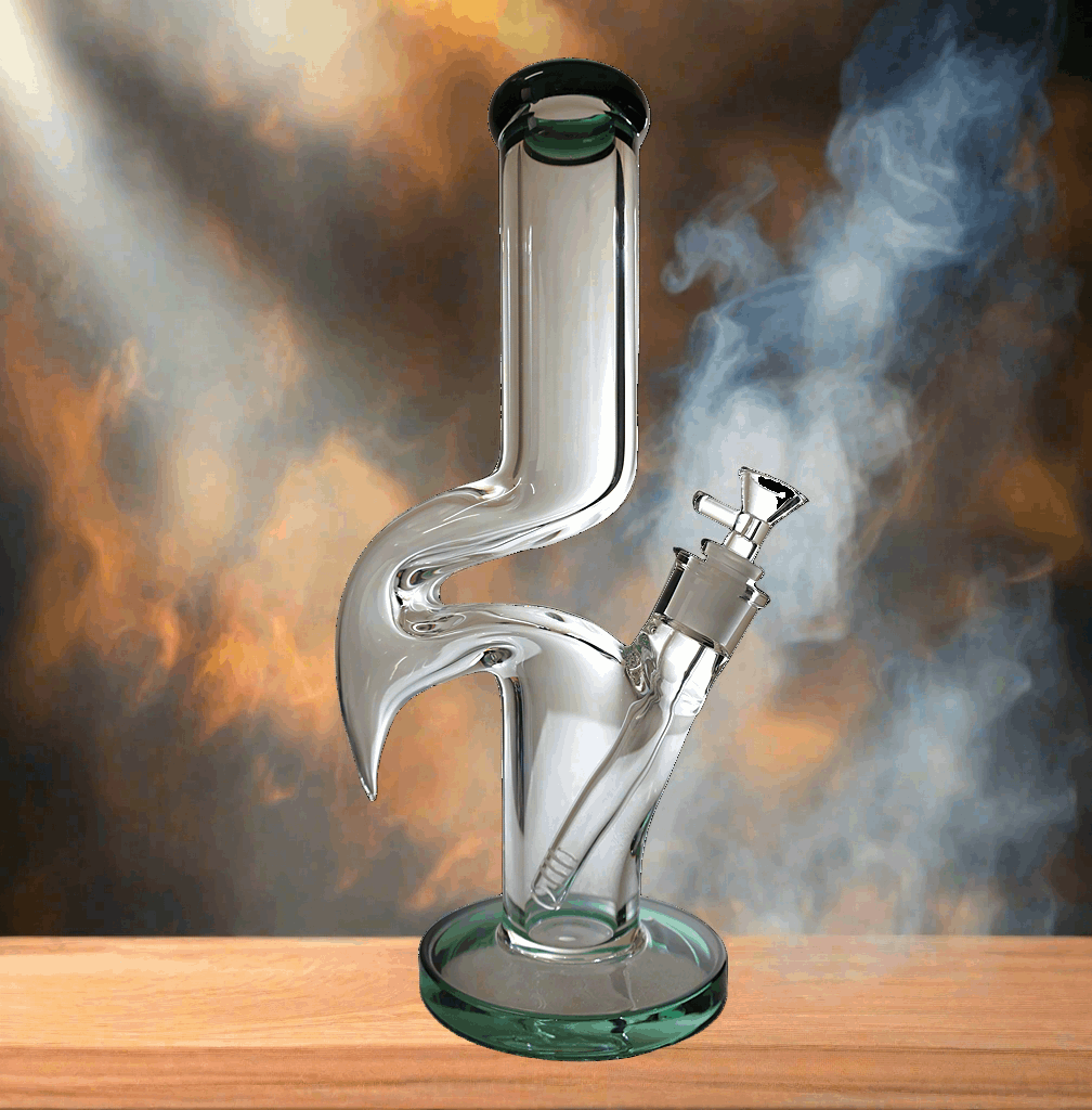 BONG | Zong Style Glass Water Pipe Bong 14"