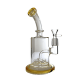 DAB RIG | Glass Bubbler with Showerhead Percolator Dab Rig 7"