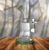 DAB RIG | Glass Bubbler with Showerhead Percolator Dab Rig 7"