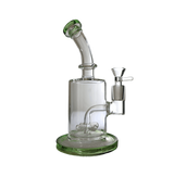 DAB RIG | Glass Bubbler with Showerhead Percolator Dab Rig 7"