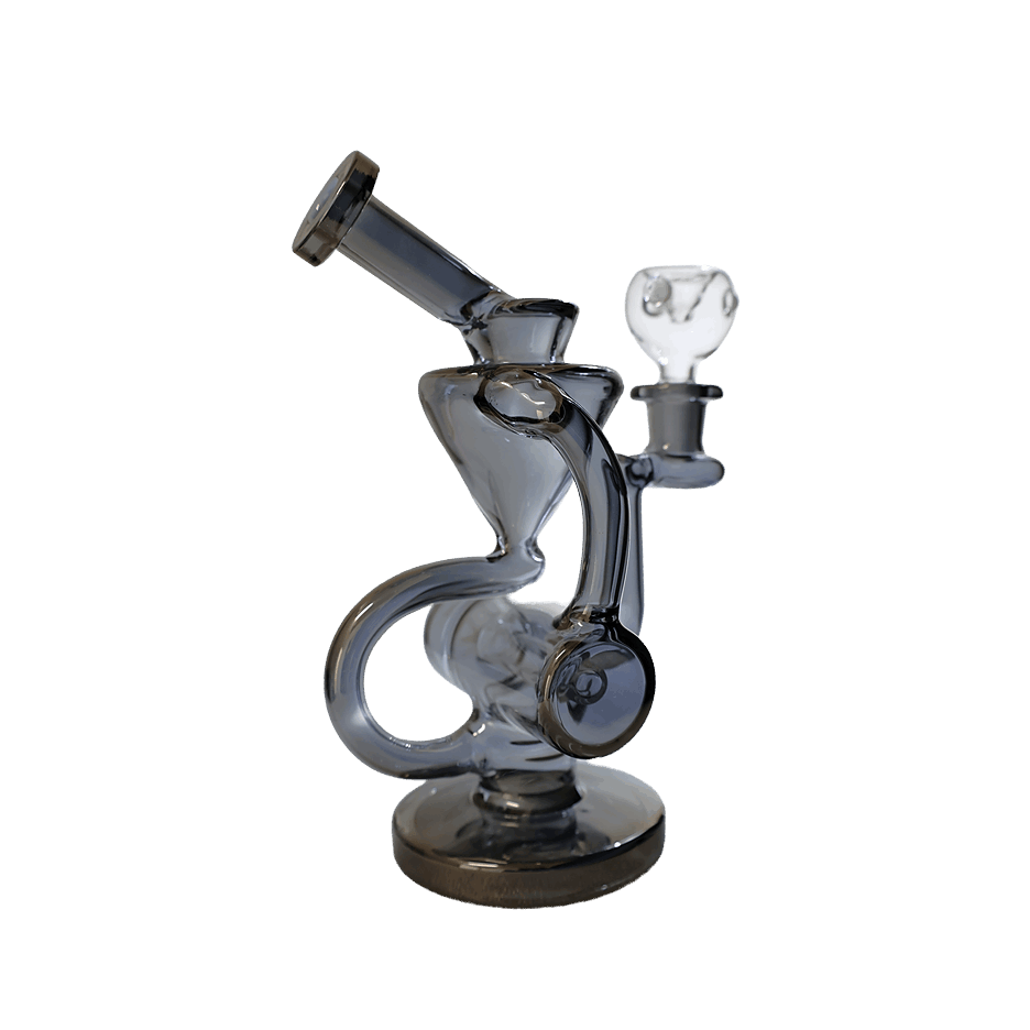 DAB  RIG | Pulsar Metallic Inline Recycler Dab Rig 8"