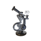 DAB  RIG | Pulsar Metallic Inline Recycler Dab Rig 8"