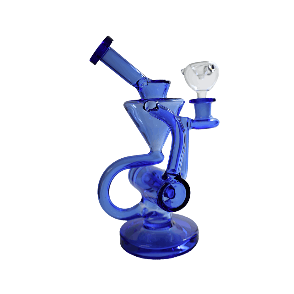 DAB  RIG | Pulsar Metallic Inline Recycler Dab Rig 8"