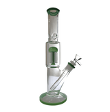 Bong | Straight Tube  W/ 8-arm Tree Perc Bong 12"