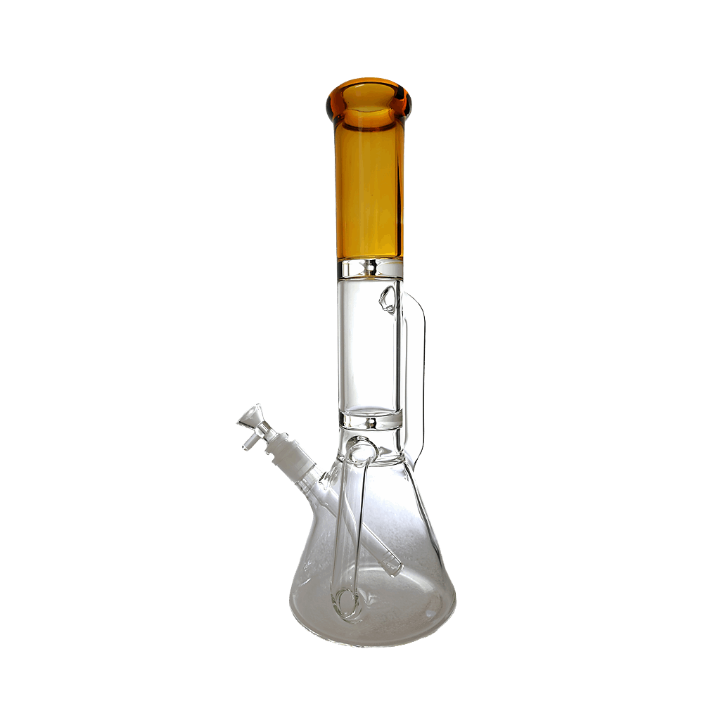 BONG | Retro Double Handle Beaker Bong 16"