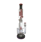 Detachable Freeze Coil Sprinkler Grid Perc Bong 16.5"