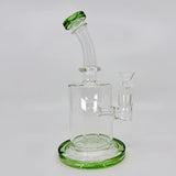 9" Tall Colorful Shower Head Dab Rig - Elevate Your Experience