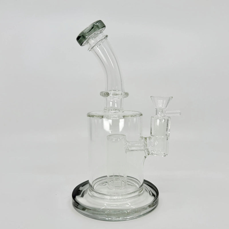 9" Tall Colorful Shower Head Dab Rig - Elevate Your Experience