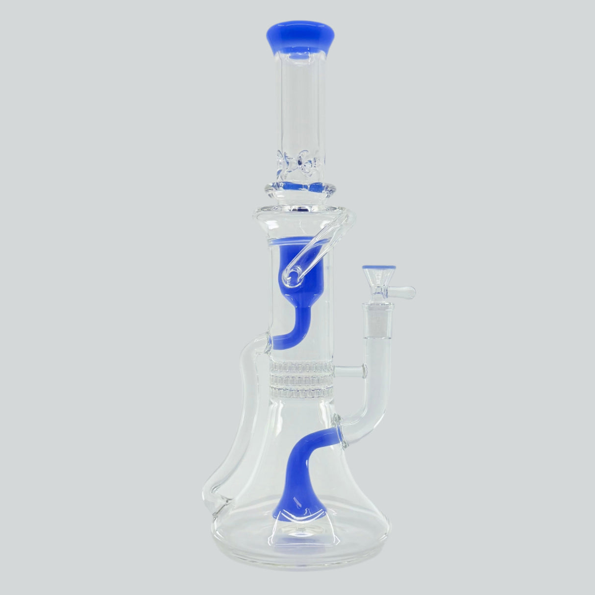 The new 12 inch recycle triples showerhead becker bong