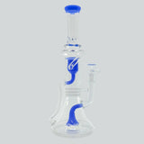 The new 12 inch recycle triples showerhead becker bong - SmokeMEGA