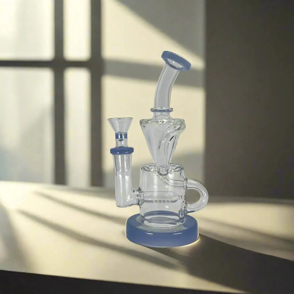 Adorable Inline Recycle Dab Rig | Compact & Stylish Design