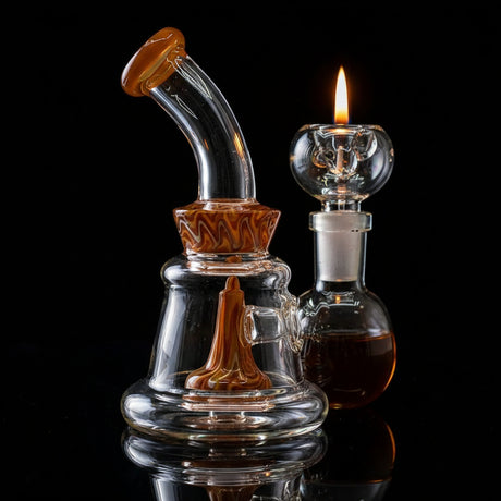 Aesthetic 6 Inch Dab Rig | Newest Colorful Design - SmokeMEGA