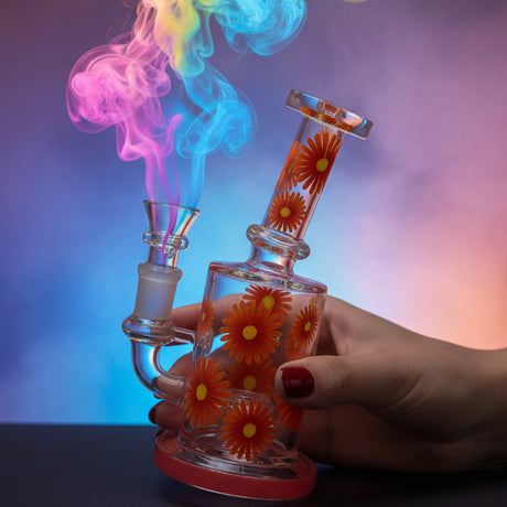 All new Flowers design Dab rig - SmokeMEGA