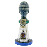 Ancient Head Egypt Style Glass Water Pipe