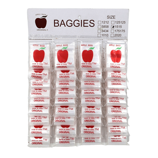 Apple Baggies- 1515 and 2020 size