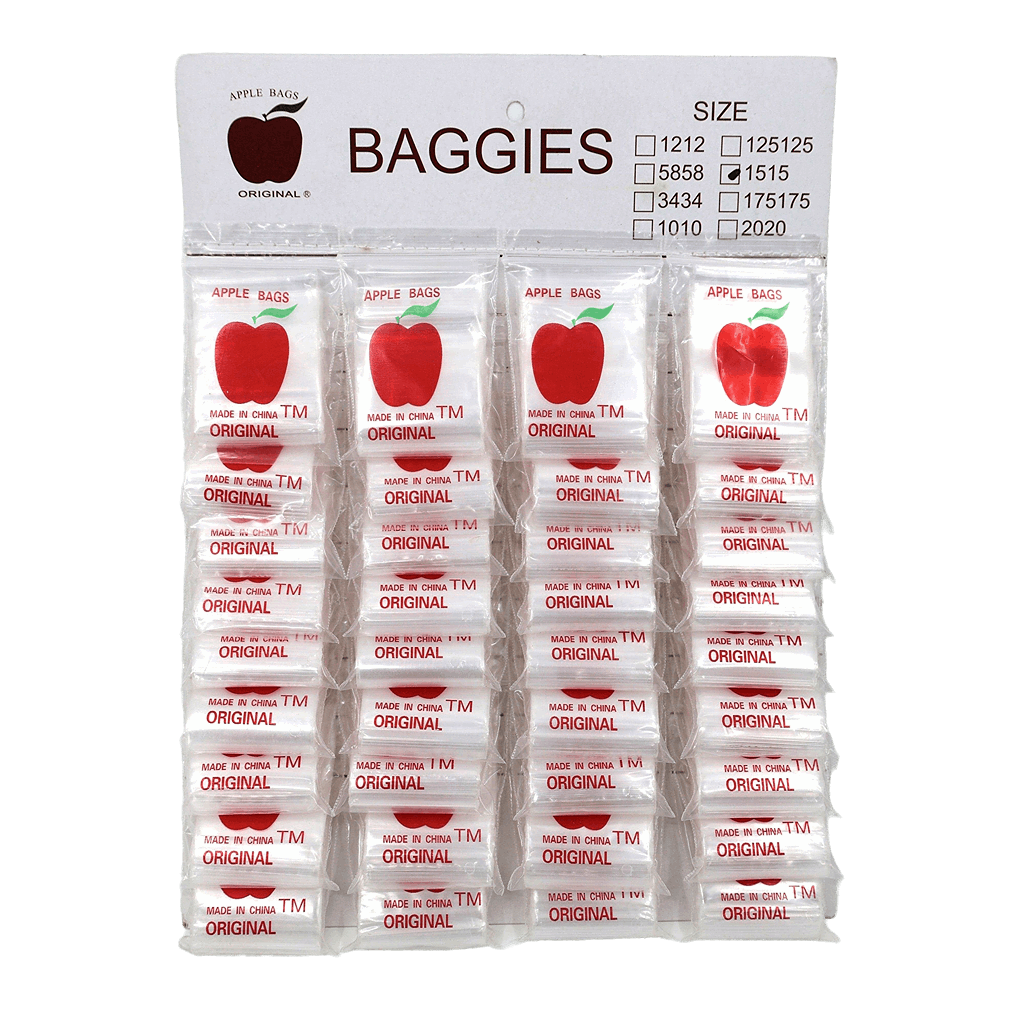 Apple Baggies- 1515 and 2020 size