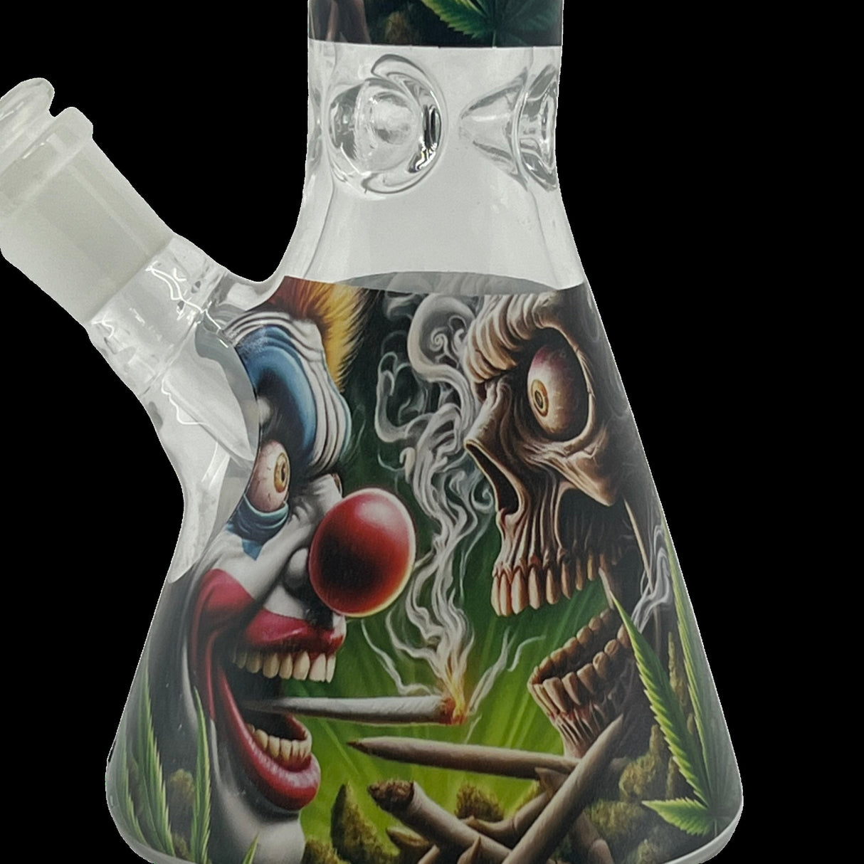 Joker bong 10 inch with new ghost design.