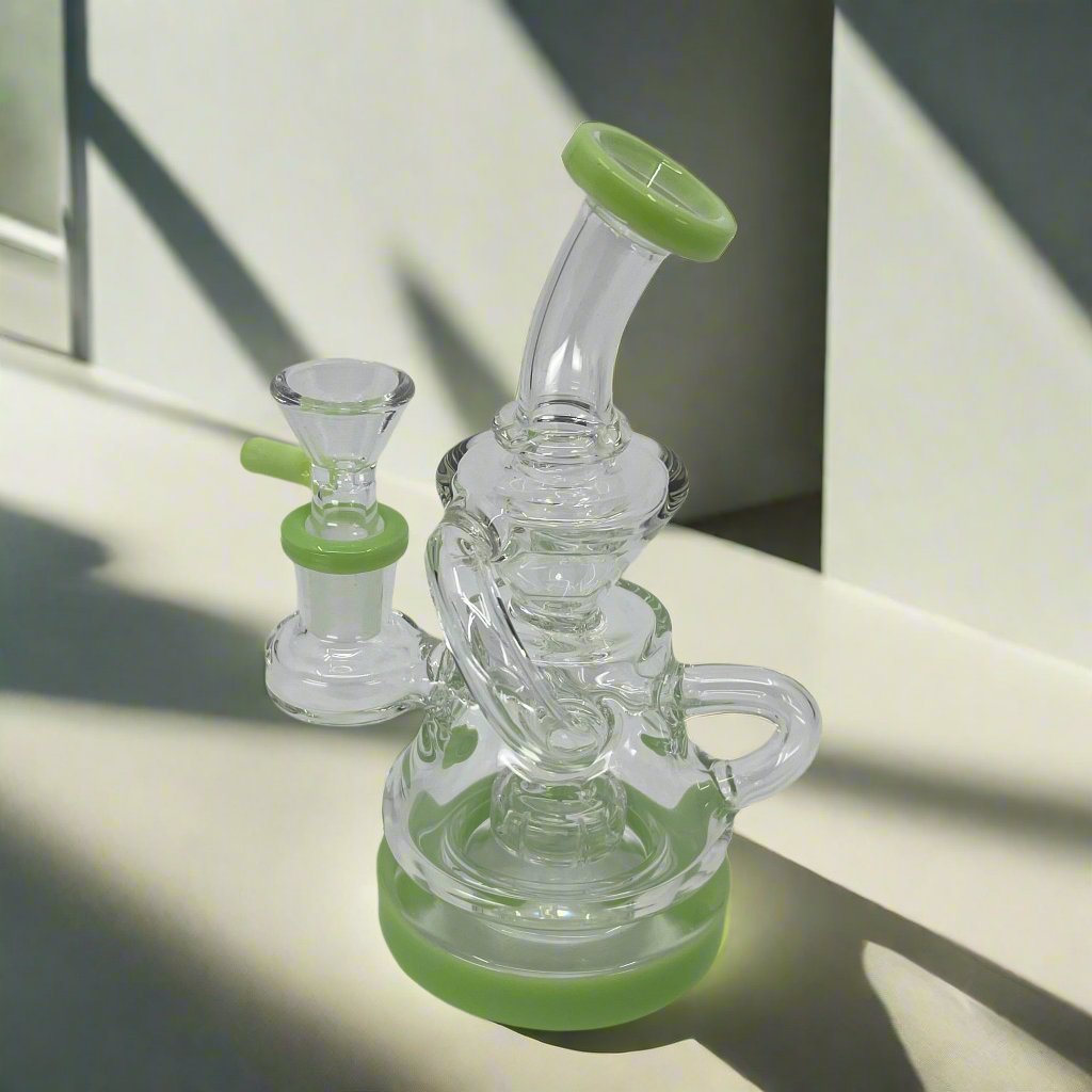 Unique snake design DAB RIG with high-quality materials.